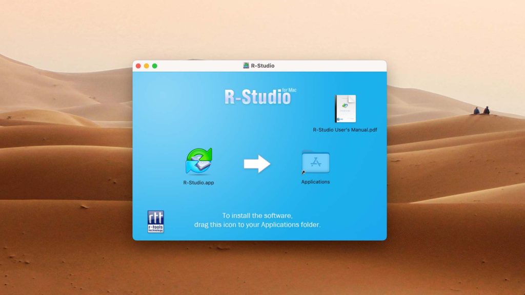 r studio for macbook air