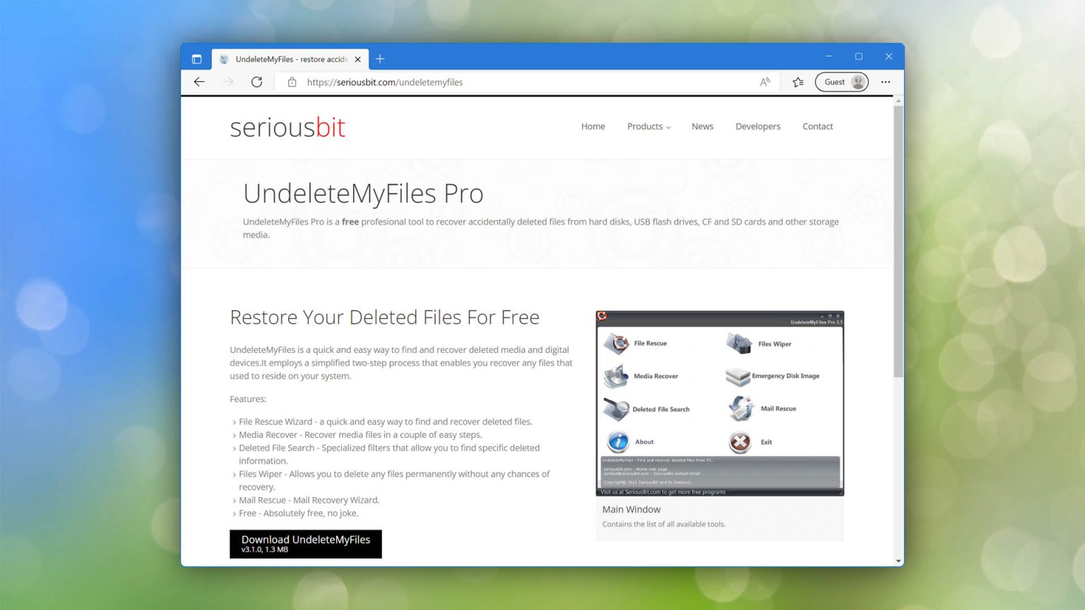 undeletemyfiles pro